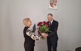 Podziękowanie za wieloletnią pracę