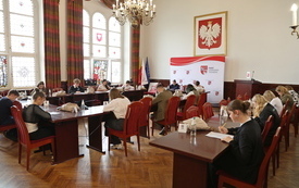 uczestnicy podczas trwania konkursu