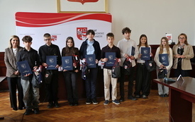 Laureci grupy wiekowej VII-VIII klasy