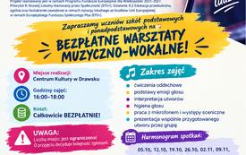 Bezpłatne Warsztaty Muzyczno-Wokalne