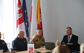 Bezpieczeństwo w szkołach tematem narady w Starostwie Powiatowym w Czarnkowie