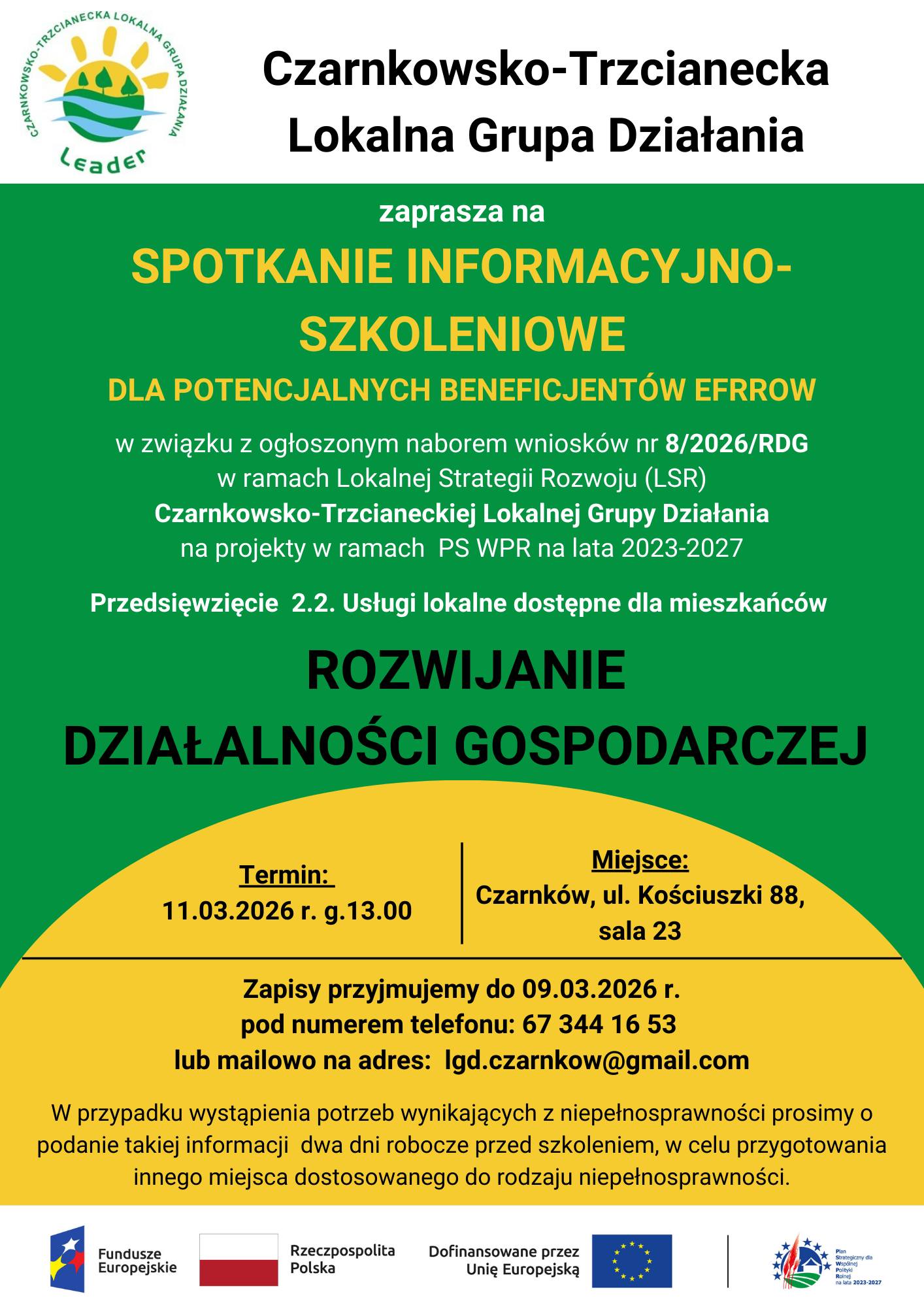 Rozwijanie działalności gospodarczej
