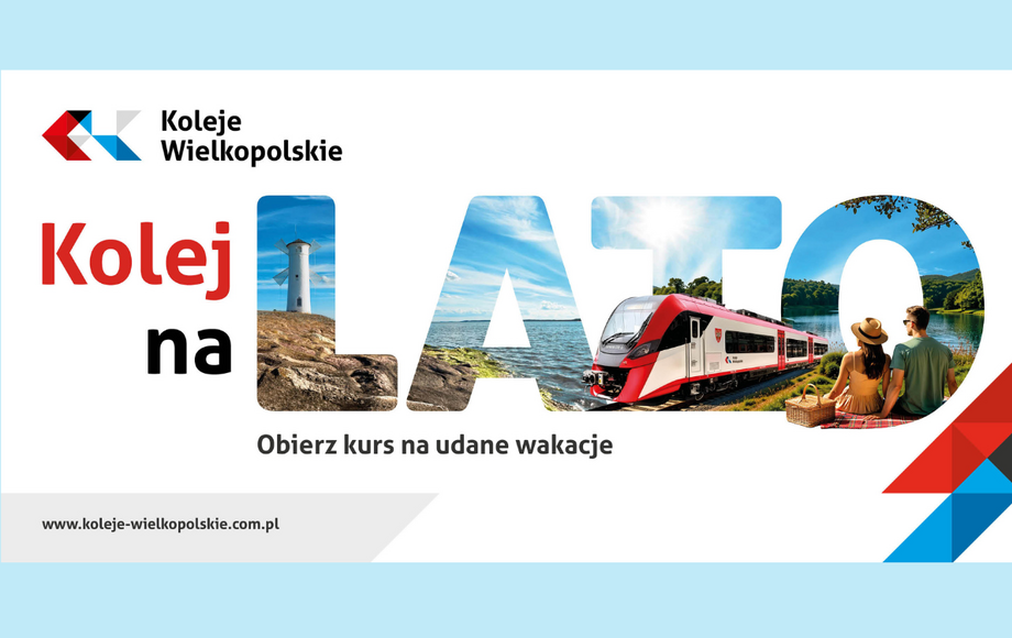 Kolej na lato z kolejami wielkopolskimi