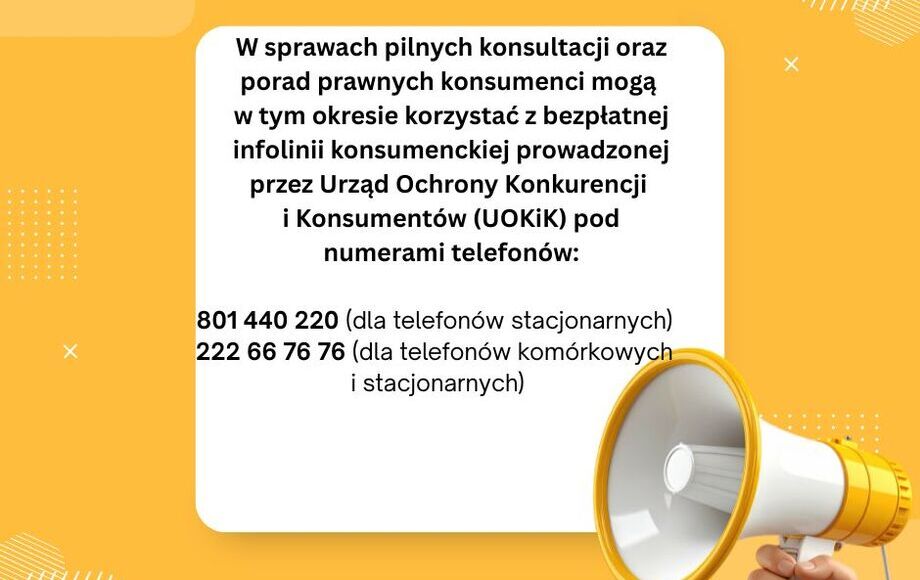 Urlop Powiatowego Rzecznika Praw Konsumenckich
