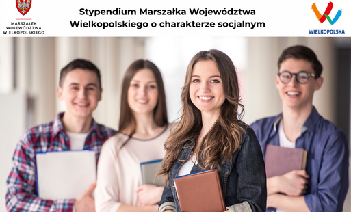 Zdjęcie do Stypendium Marszałka Wojew&oacute;dztwa Wielkopolskiego o charakterze socjalnym